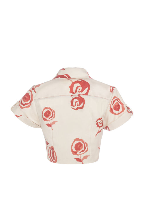 Blusa Rosetta Rojo
